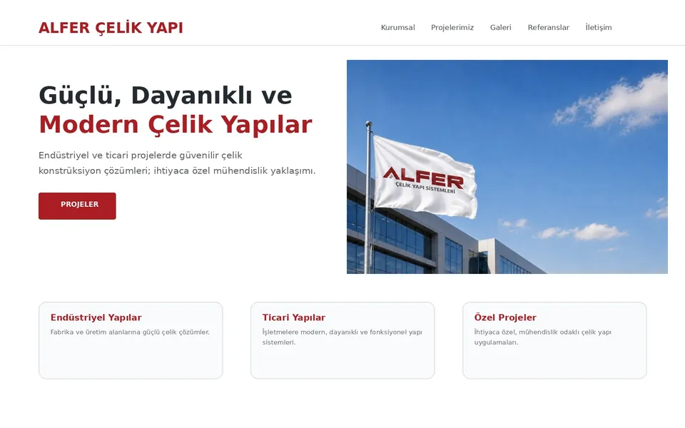 Alfer Çelik Yapı